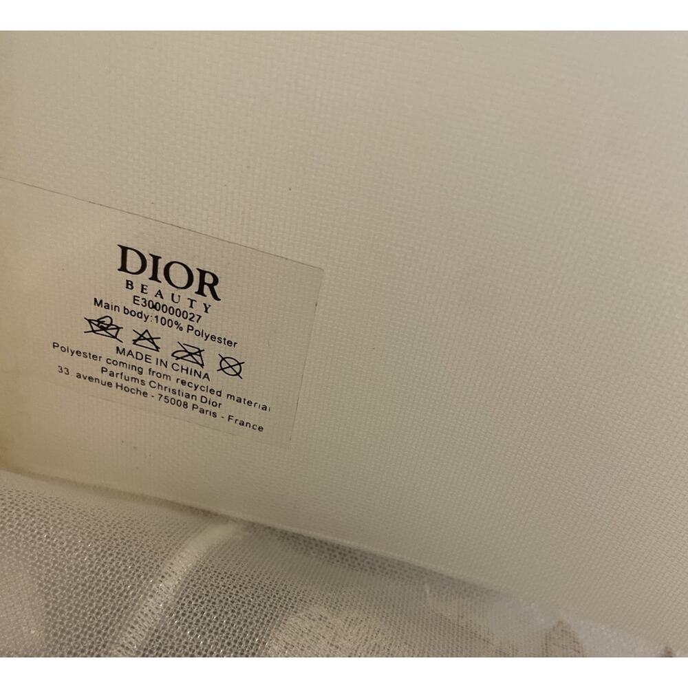 Christian Dior Beauty VIP GWP Cream Butterfly Mesh Tote Bag 16.5x14.5” - Picture 4 of 9